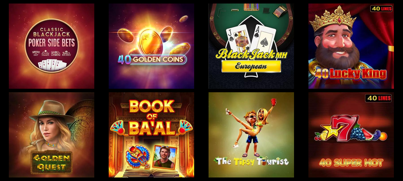 Variedade de Jogos no BETino.COM