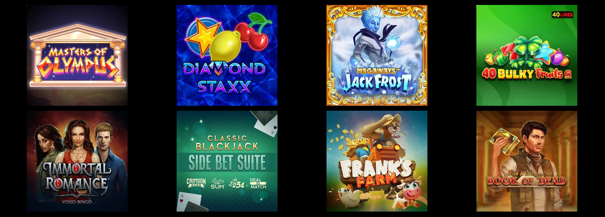 Jogos no Cassino Online BETino.COM